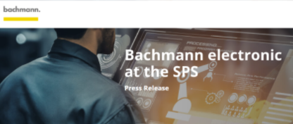 Electrónica Bachmann en la SPS
